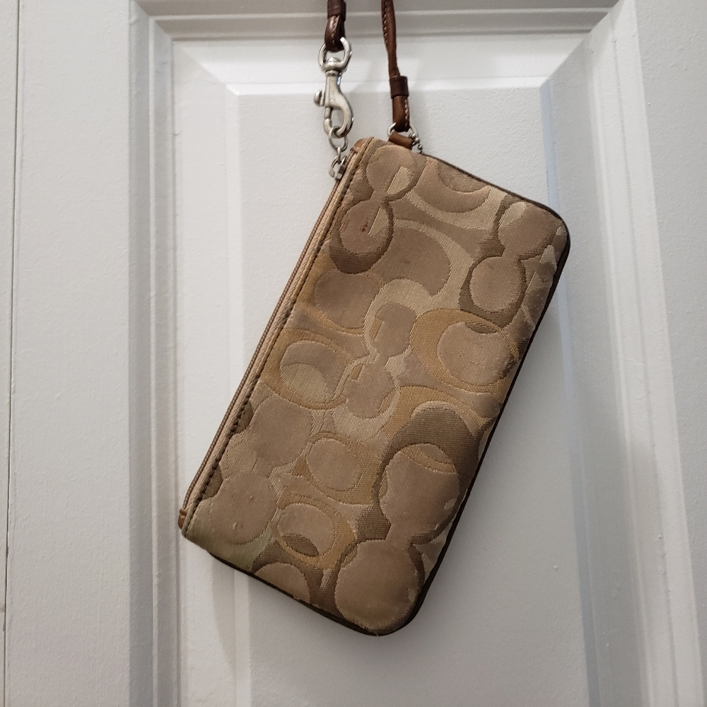 Coach wristlet